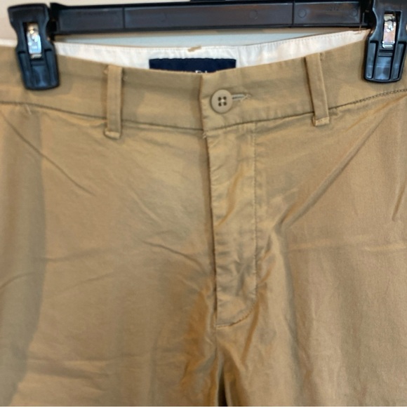 Abercrombie & Fitch Mens Tan Khaki Shorts Size 36 Stretch 10.5 Inch Inseam - Picture 2 of 6